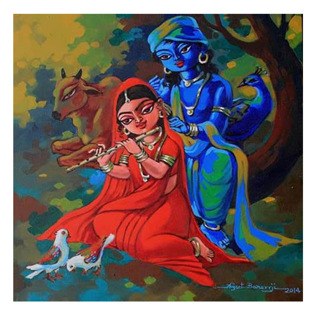 Radha Krishna by Avijit