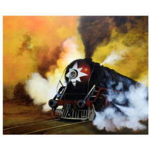 2 Steam Locomotive by Krushna Kuchan