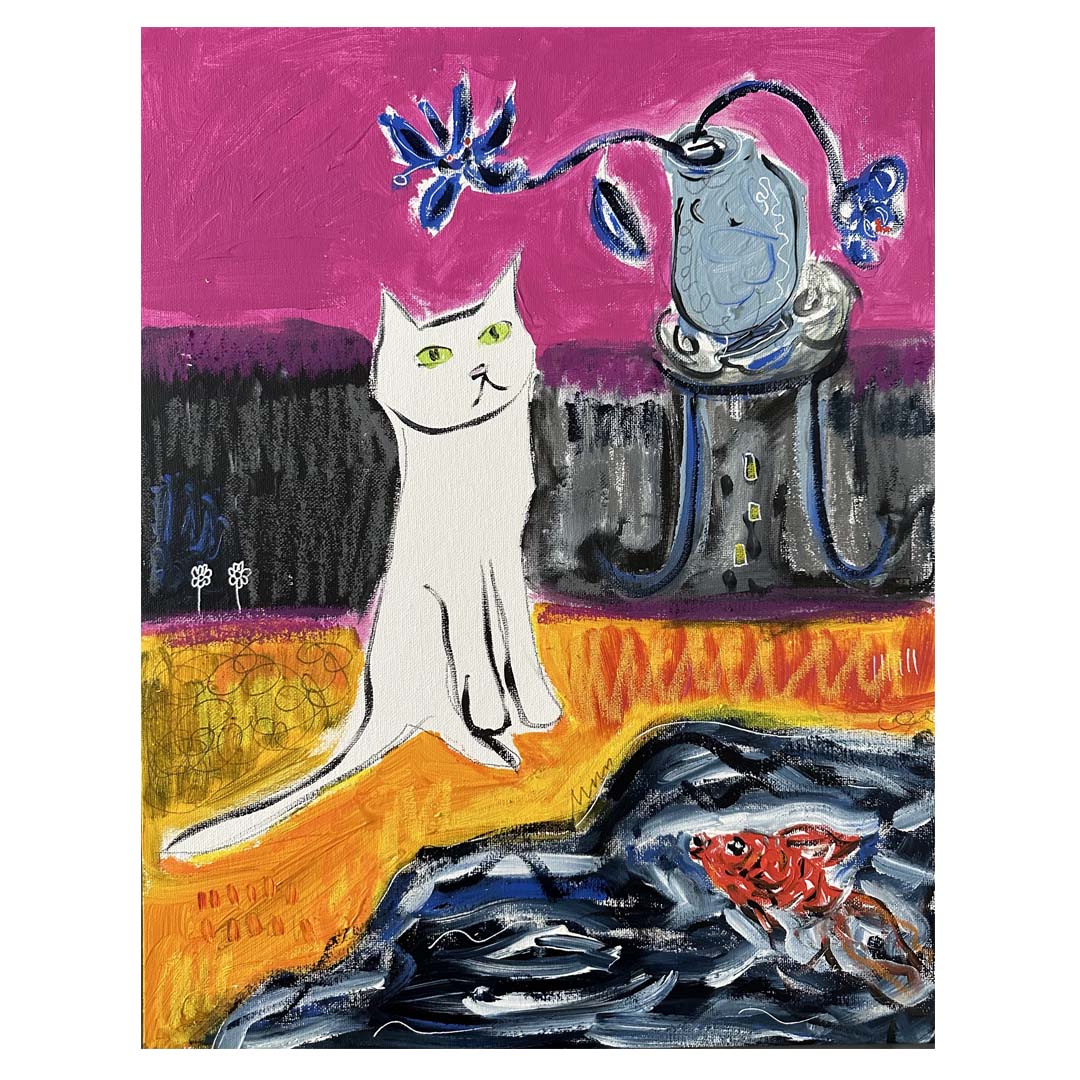Moonlight Kitty by Samantha Redfern