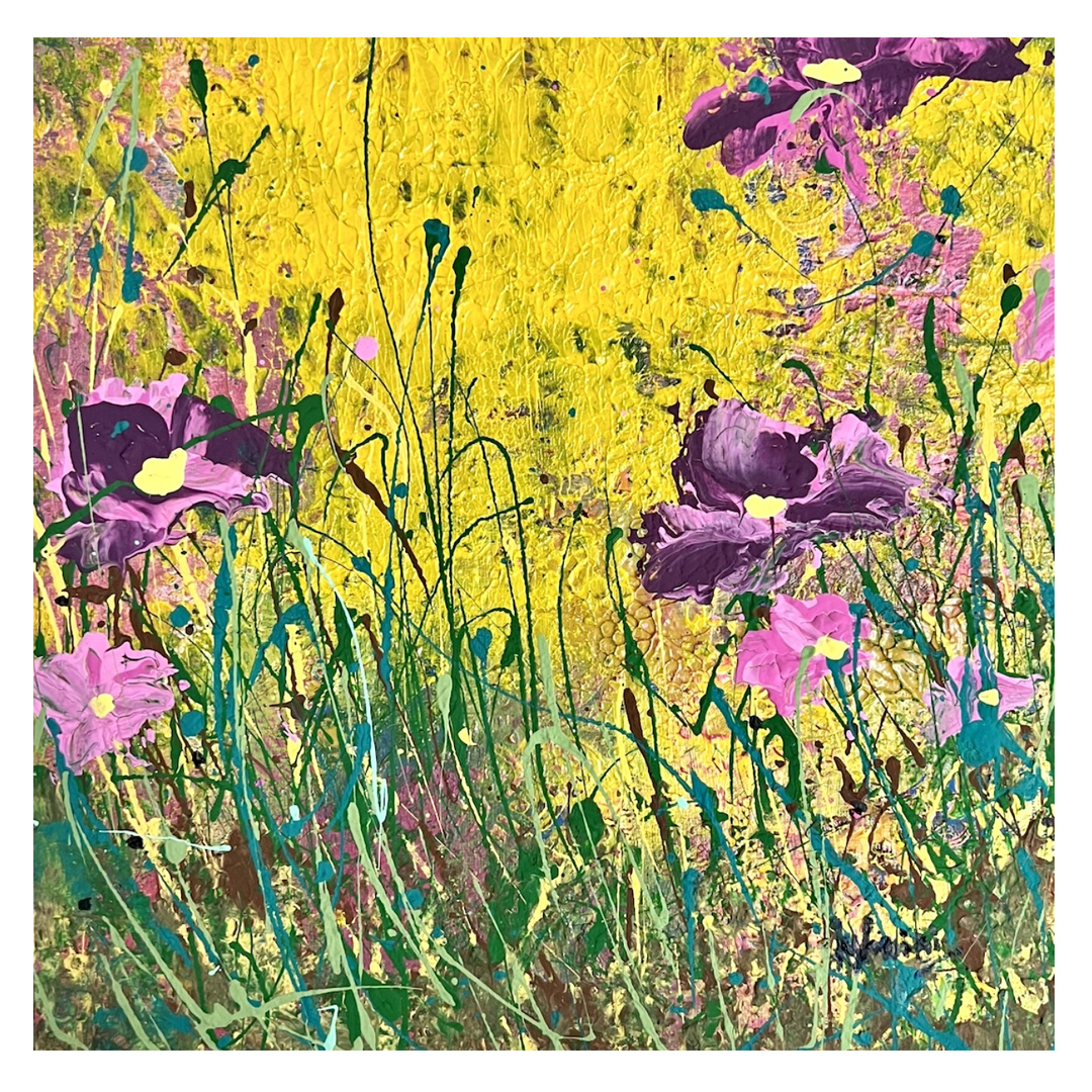 Floral Bliss - 1 by Ashwini Krishnamurthy