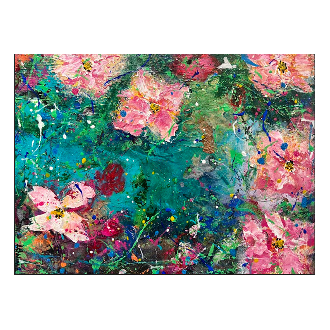 Floral Bliss - 2 by Ashwini Krishnamurthy