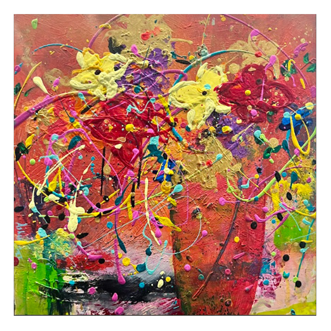 Floral Bliss - 4 by Ashwini Krishnamurthy