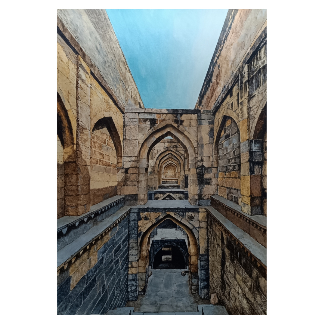 Mahimpur Stepwell - Indian Heritage by Dhirendra Mandge