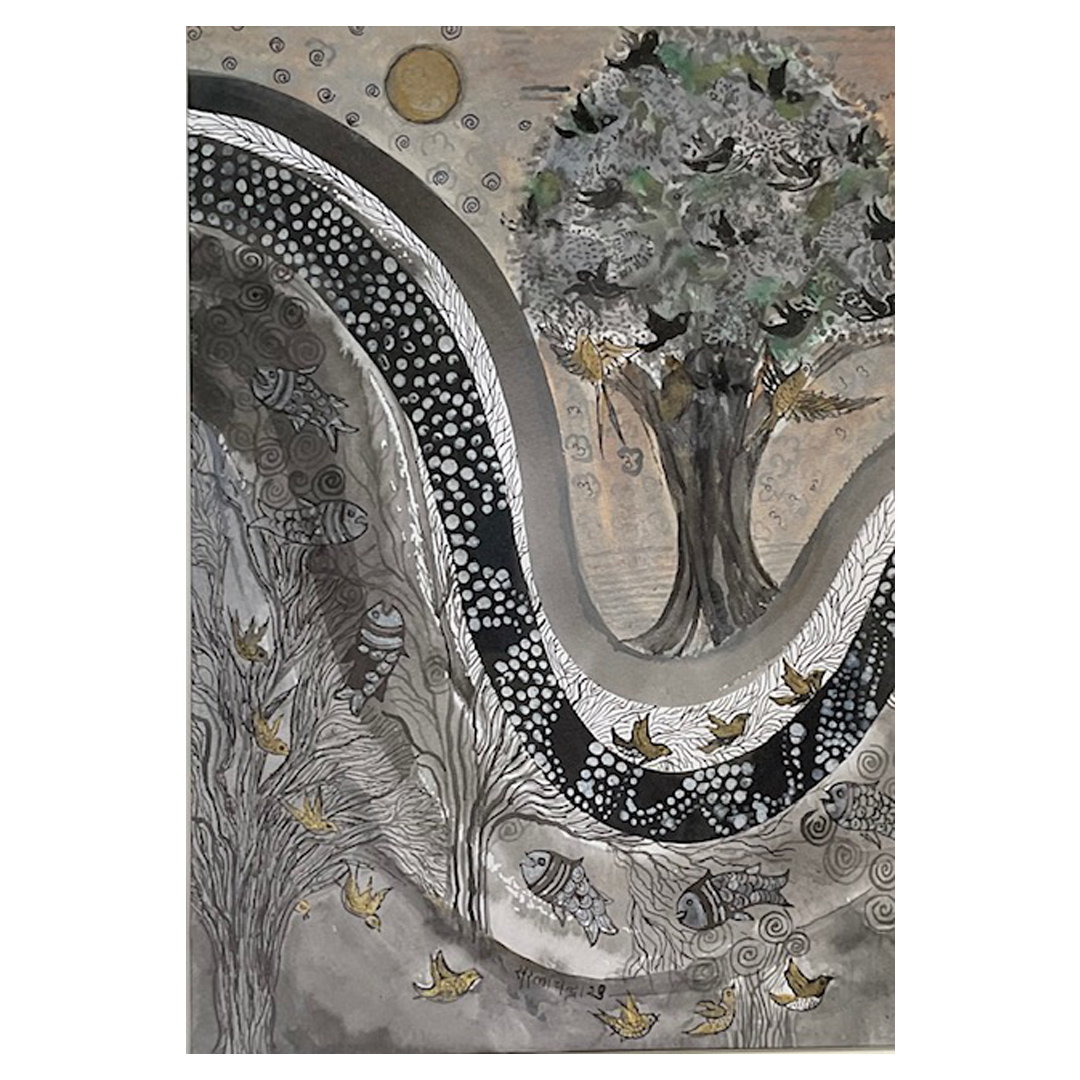 Routes of Migration 1 by Sarla Chandra