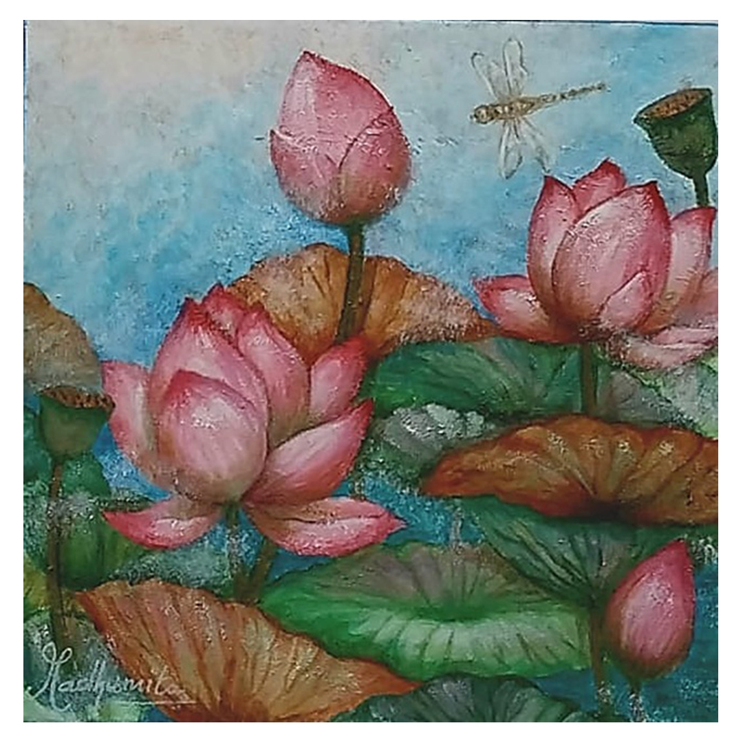 Lotus Series Divine Bloom 2 by Mahumita Bhattacharya