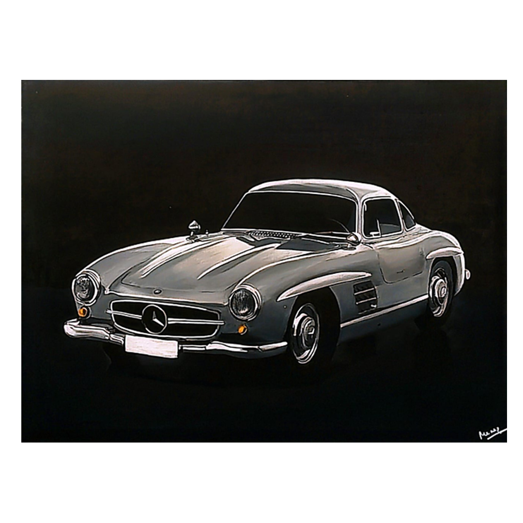 MRJ #2502_1955 Mercedes-Benz 300 SLR Uhlenhaut Coupe Prototype by Mahnaz Rafiq Javid